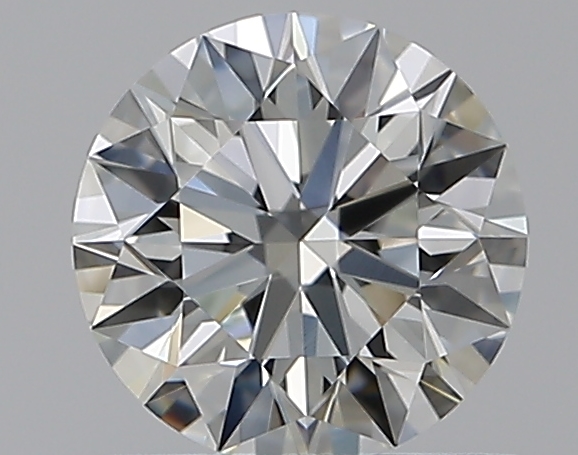 0.72 CaratJ-VVS2 EX Cut Round Diamond
