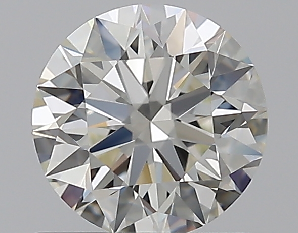0.75 CaratJ-VVS1 EX Cut Round Diamond