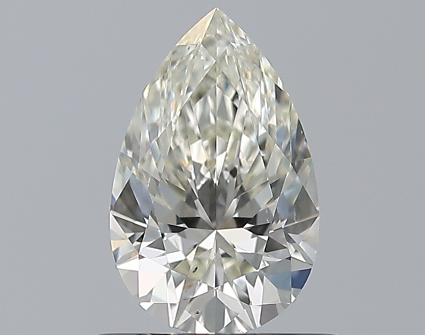 0.76 CaratJ-SI1 - Cut Pear Diamond