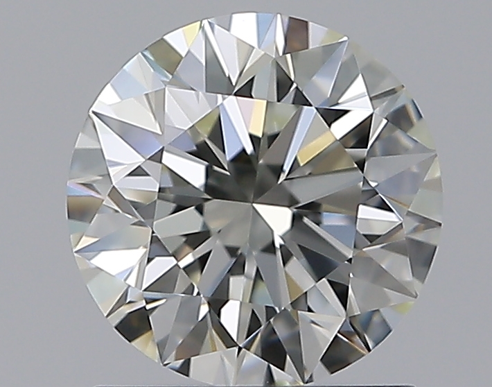 1.23 CaratJ-VS1 EX Cut Round Diamond