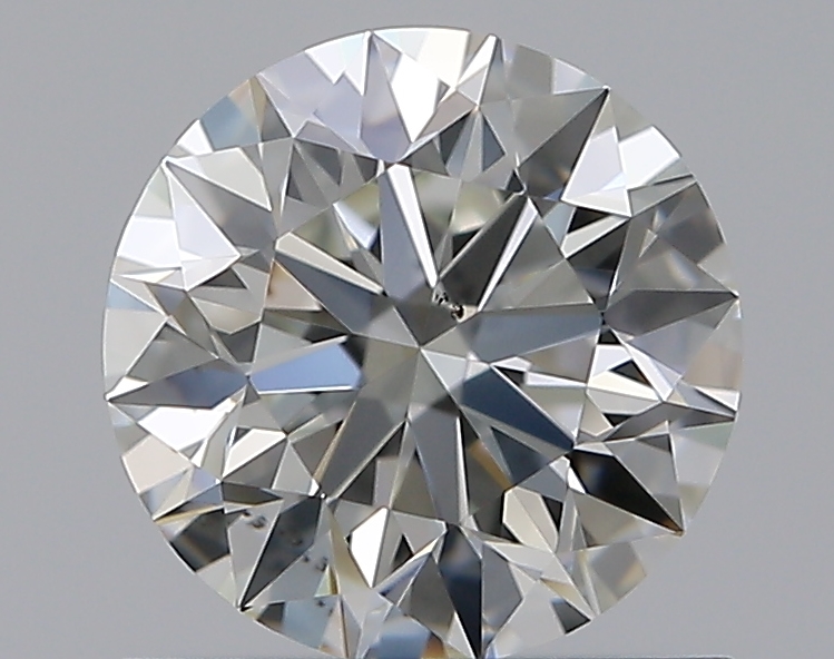 0.86 CaratI-SI1 EX Cut Round Diamond