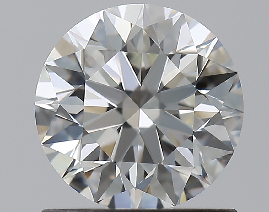 0.93 CaratH-VVS2 EX Cut Round Diamond