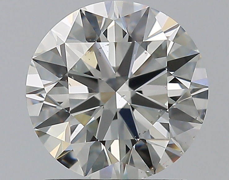 1.5 CaratK-SI1 EX Cut Round Diamond