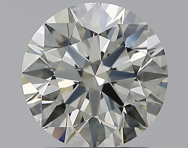 1.5 CaratM-VS2 EX Cut Round Diamond