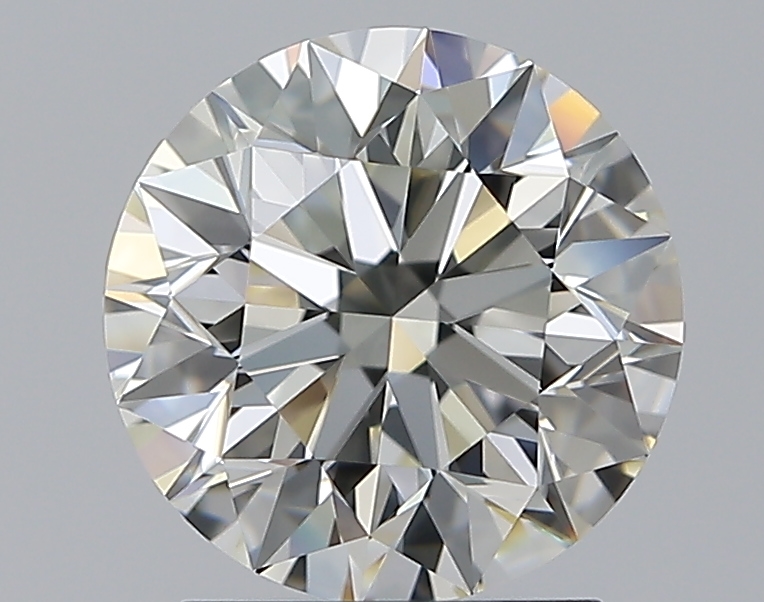 2.01 CaratK-VVS1 EX Cut Round Diamond
