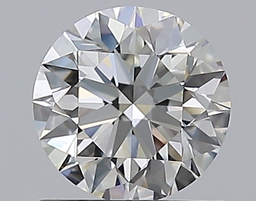 0.91 CaratI-VVS1 EX Cut Round Diamond