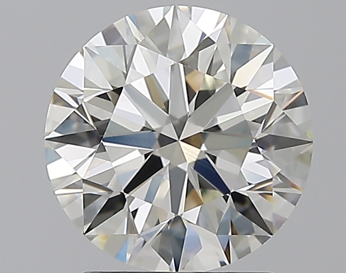 2.01 CaratJ-VVS1 EX Cut Round Diamond