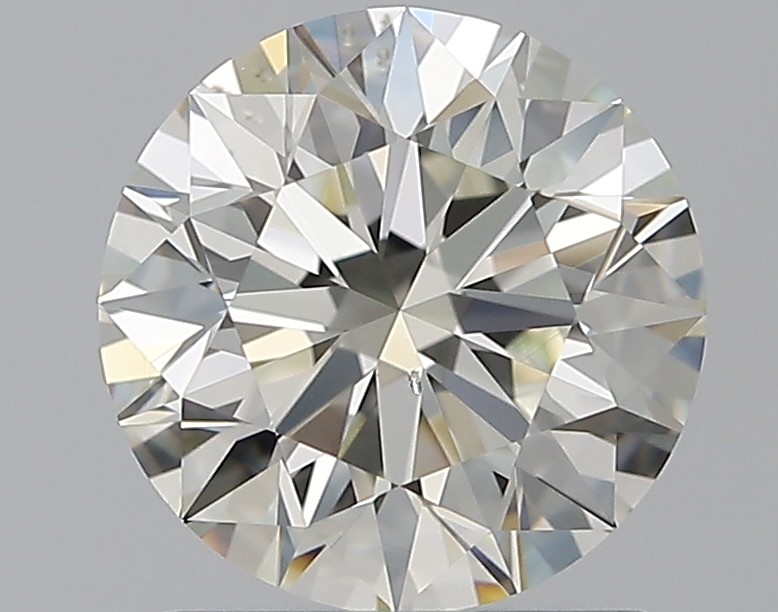 1.5 CaratK-SI1 EX Cut Round Diamond