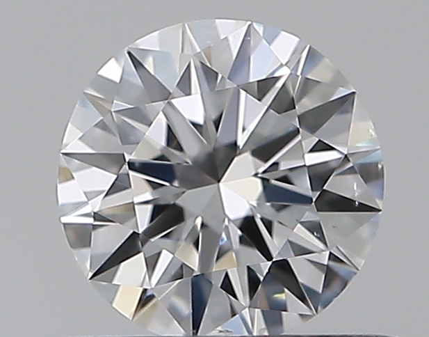 0.42 CaratE-SI1 EX Cut Round Diamond