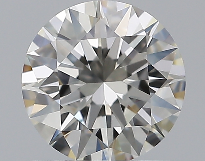 0.76 CaratJ-VVS1 EX Cut Round Diamond