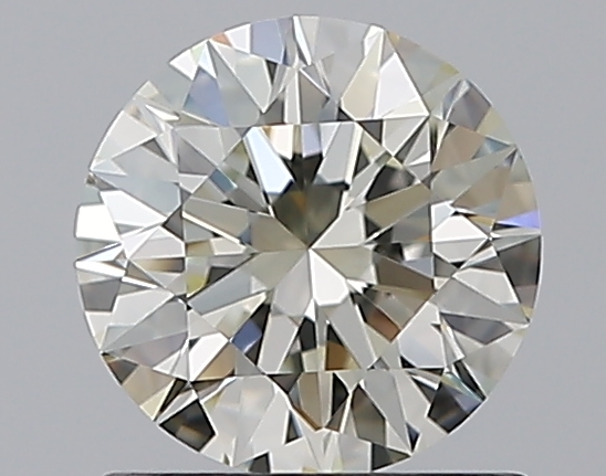 1 CaratL-VVS2 EX Cut Round Diamond