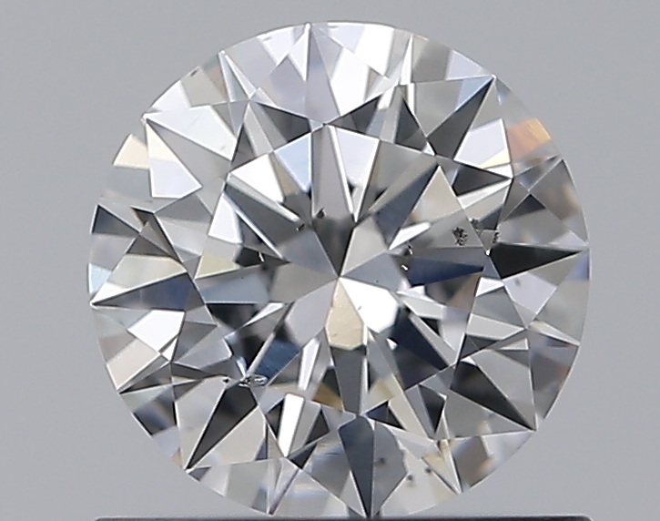 0.75 CaratF-SI1 EX Cut Round Diamond