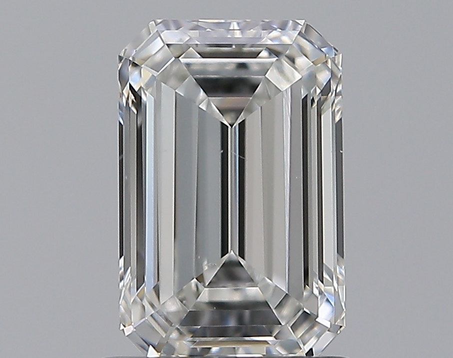 1 CaratG-VS2 - Cut Emerald Diamond