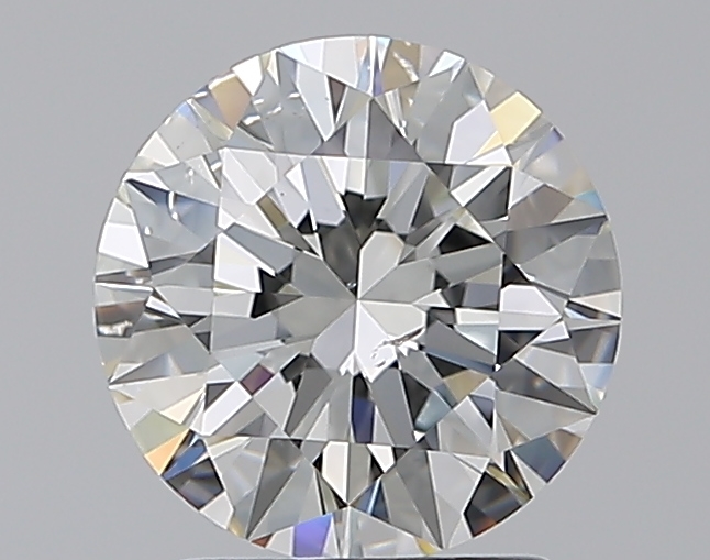 2 CaratH-SI1 EX Cut Round Diamond