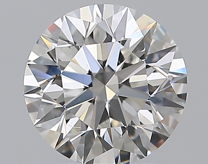 2.01 CaratG-VS2 EX Cut Round Diamond