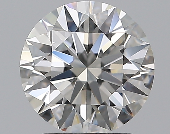 2.01 CaratG-VVS2 EX Cut Round Diamond