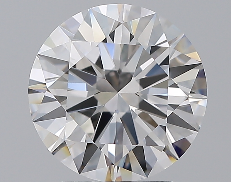 3.01 CaratF-VS1 EX Cut Round Diamond