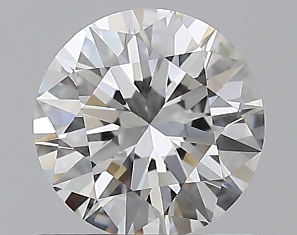 0.66 CaratF-VVS1 EX Cut Round Diamond