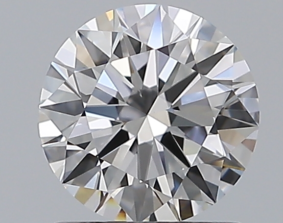 1 CaratE-VS1 EX Cut Round Diamond