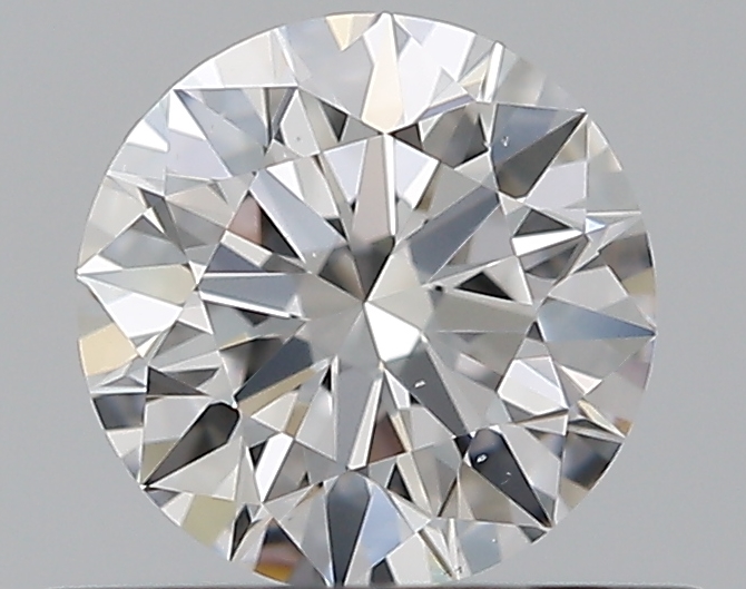 0.5 CaratE-VS2 EX Cut Round Diamond