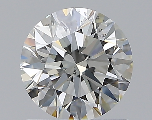 1.02 CaratJ-SI1 EX Cut Round Diamond