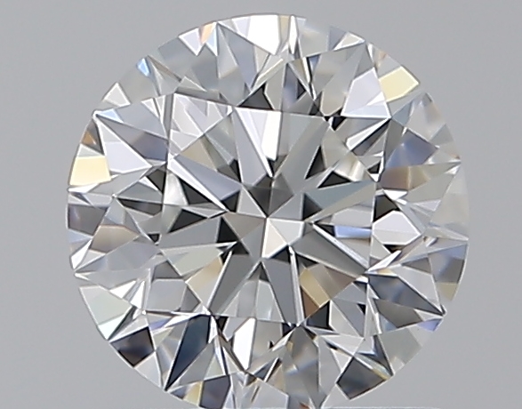 1 CaratE-VVS2 EX Cut Round Diamond
