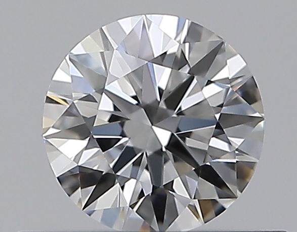 0.4 CaratF-VVS2 EX Cut Round Diamond