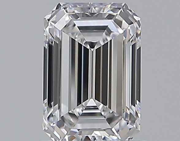 1 CaratD-VVS2 - Cut Emerald Diamond