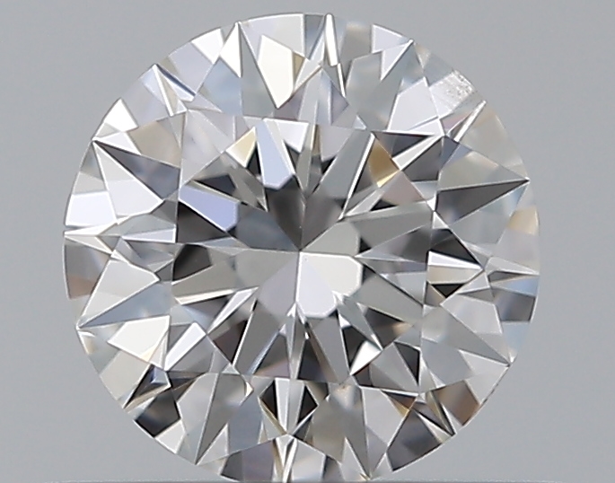 0.51 CaratE-SI1 EX Cut Round Diamond