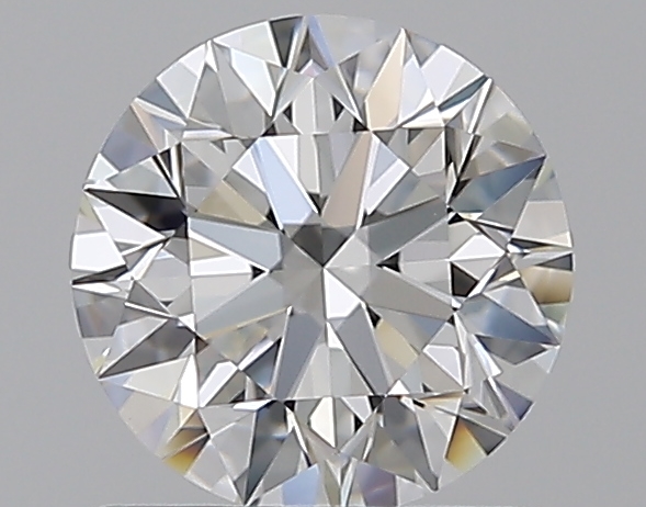 1 CaratF-VVS2 EX Cut Round Diamond