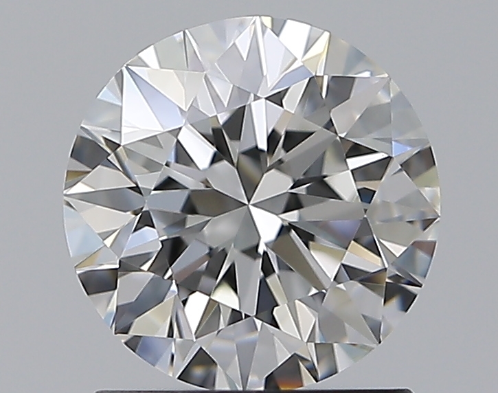 1.29 CaratG-VVS1 EX Cut Round Diamond