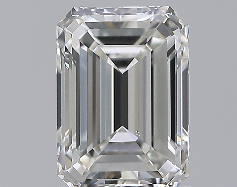 0.96 CaratH-VS2 - Cut Emerald Diamond