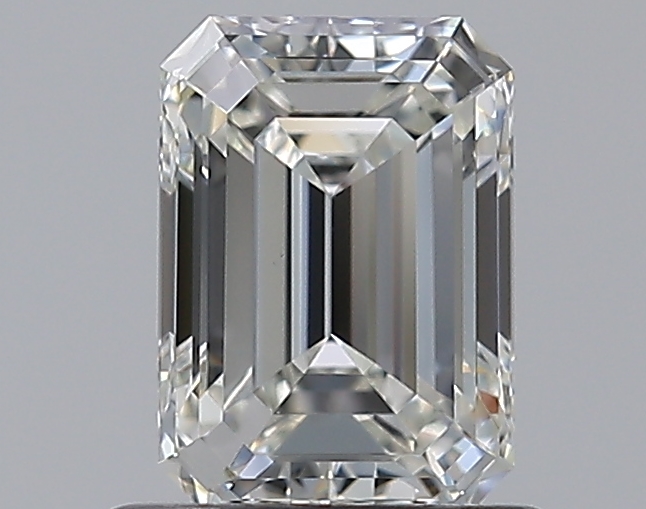 0.91 CaratH-VVS2 - Cut Emerald Diamond