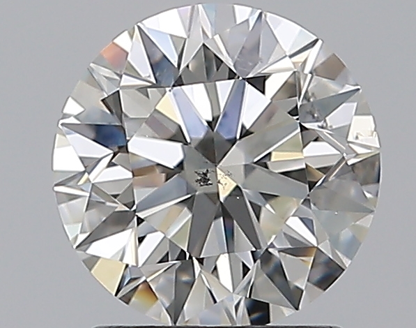1.42 CaratH-SI2 EX Cut Round Diamond