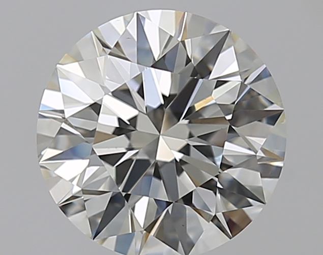 2.51 CaratJ-VS1 EX Cut Round Diamond