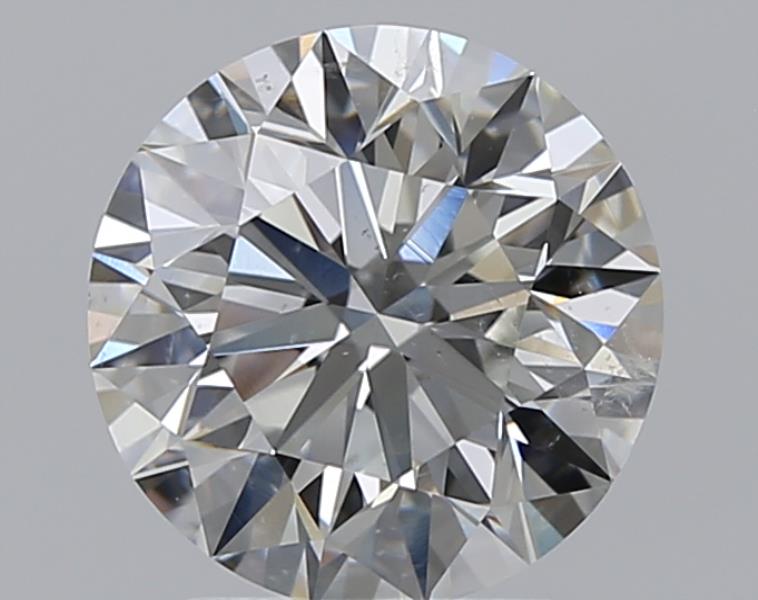 2 CaratH-SI2 EX Cut Round Diamond
