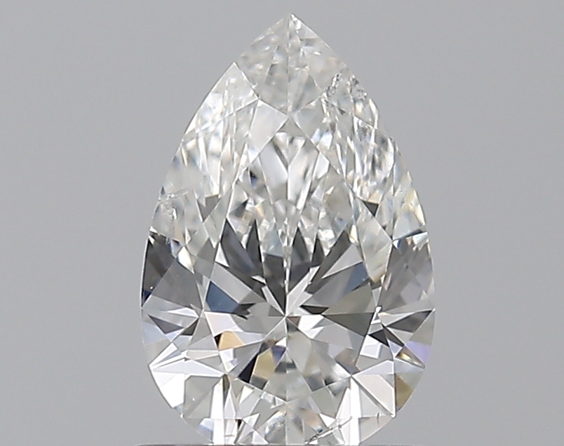 0.8 CaratF-SI2 - Cut Pear Diamond