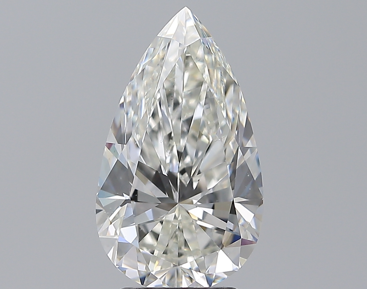 3.01 CaratH-VS2 - Cut Pear Diamond