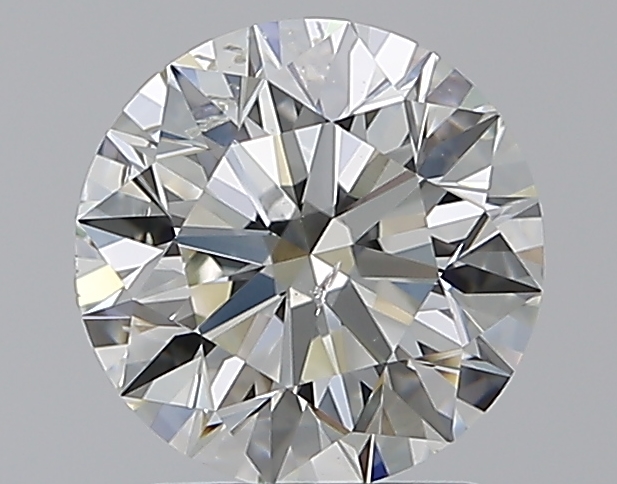 1.9 CaratJ-SI2 EX Cut Round Diamond