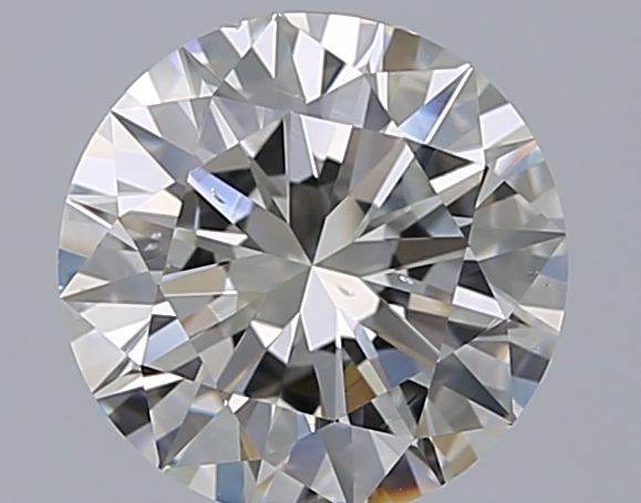 2.01 CaratJ-VS2 EX Cut Round Diamond