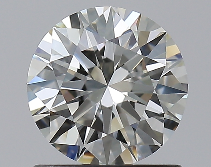 0.93 CaratJ-VS2 EX Cut Round Diamond
