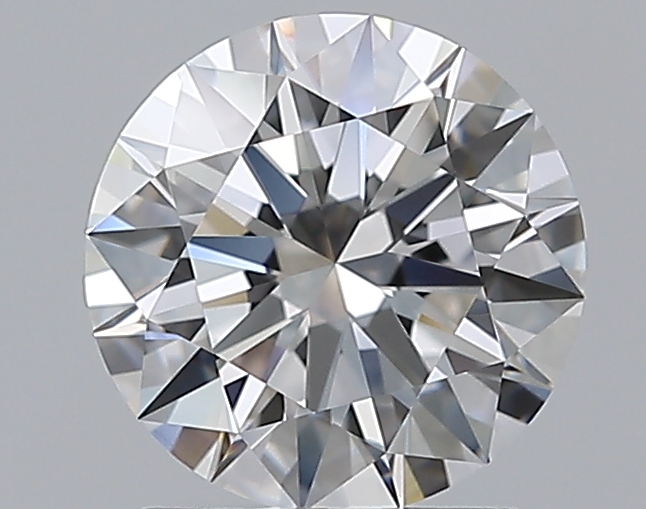 1.61 CaratF-VVS2 EX Cut Round Diamond