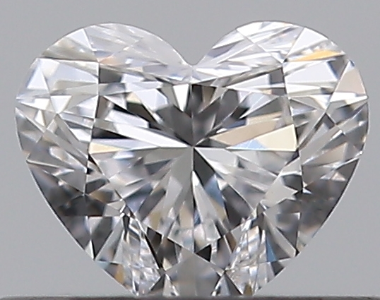 0.32 CaratD-VVS2 - Cut Heart Diamond