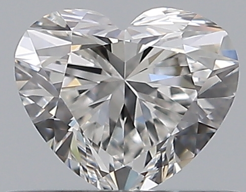 0.4 CaratF-VVS2 - Cut Heart Diamond