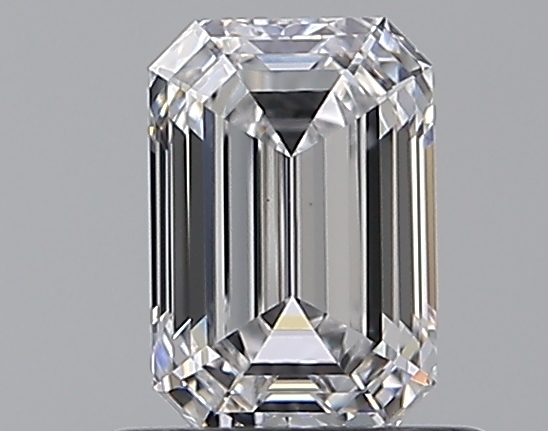 0.8 CaratD-VS1 - Cut Emerald Diamond
