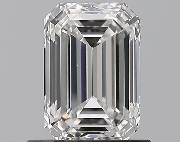 0.91 CaratF-VS1 - Cut Emerald Diamond