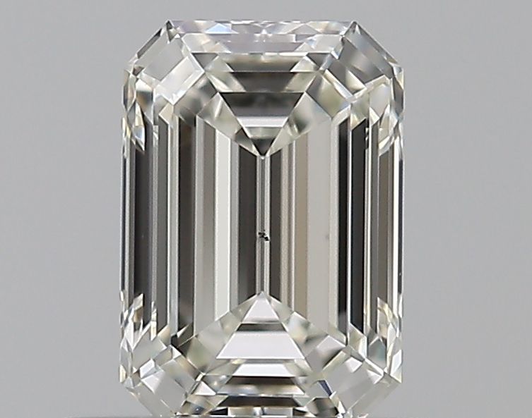 0.61 CaratJ-VS2 - Cut Emerald Diamond