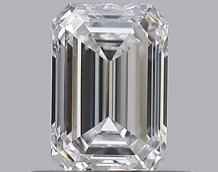 0.59 CaratD-VS2 - Cut Emerald Diamond