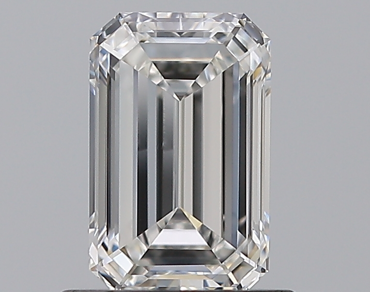 0.9 CaratF-VS1 - Cut Emerald Diamond