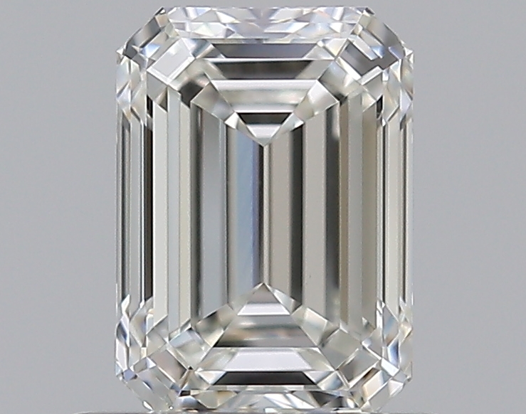 0.9 CaratH-VVS2 - Cut Emerald Diamond